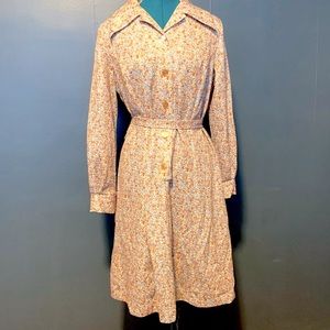 70s Vintage Floral Dress
